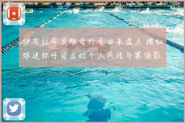 伊布拉希莫维奇外号由来盘点 揭秘球迷称呼背后的个人风格与赛场影响