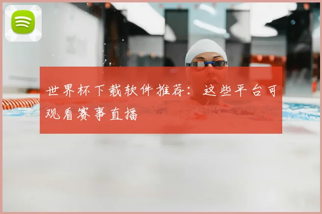 世界杯下载软件推荐：这些平台可观看赛事直播
